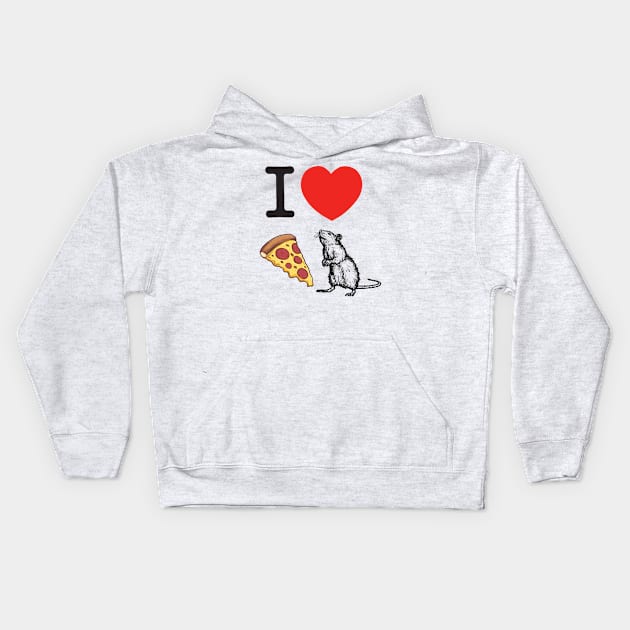 I <3 PR Kids Hoodie by Hamsters&Elderberries